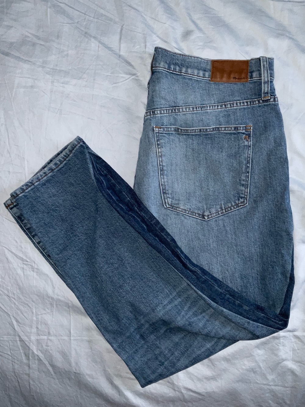 Madewell High Rise Slim Boyjean